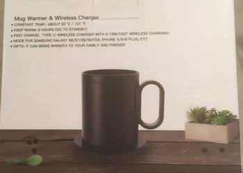 Podgrzewany kubeczek dla gracza lub pracoholika mug warmer w