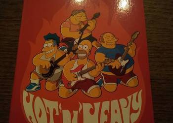 Simpsons zeszyt w linie hot n heavy