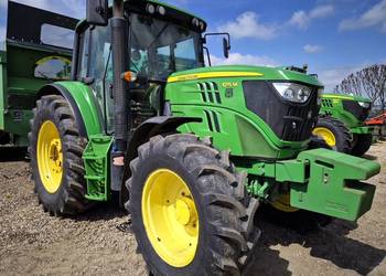 John Deere 6115M Pneumatyka nowe opony z zagranicy nie pracował w polu
