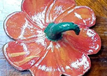 Gliniana podstawka handmade