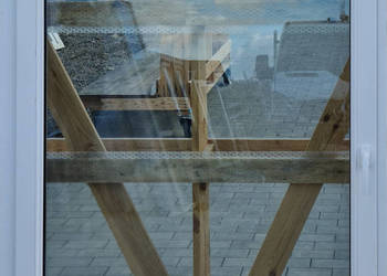 OKNA KacprzaK 124X139 OKNO Używane Plastikowe PCV