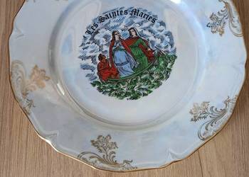 Talerz ozdobny porcelanowy