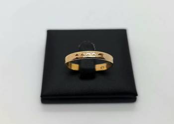 Złota obrączka próby 585 - 2,05g (Rozmiar 22)