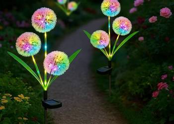 HIT!!! Lampka Solarna Garlic Color RGB IP44