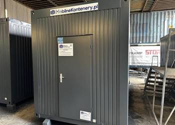 KONTENER BIUROWY SZATNIA ZAPLECZE BUDOWY 2,5×6