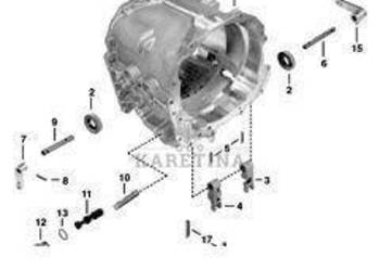 John Deere 6200 - RE152013 - Obudowa Power Quad