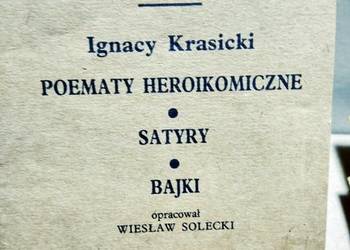Krasicki Poematy satyry bajki opracowanie lektur szkolnych