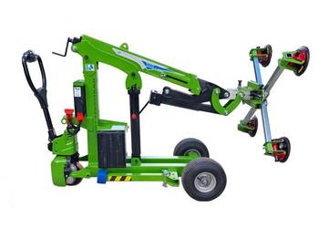 Robot manipulator do transportu szkła okien MWM GME-S 300 chwytak szyb