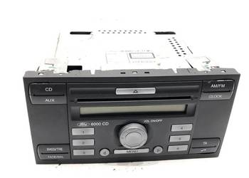 RADIO FORD FIESTA MK6 6S61-18C815-AJ 01-14 ODTWARZACZ MULTIMEDIA, STER