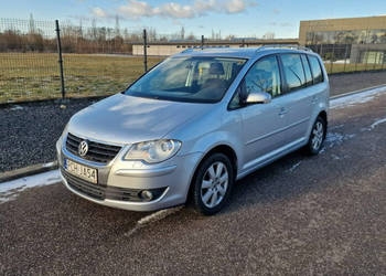 Volkswagen Touran 2.0TDi 140KM 2007r AUTOMAT Klima Navi Duży Wyświetlacz T…