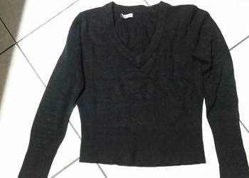 czarny sweter, sweterek