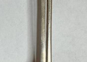 Szczypce do cukru  srebro  800 biedermeier pazurów nóżki ptasie 50gr