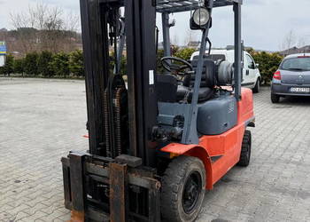wózek widłowy HALLA FG25 Triplex 4.30m przesuw 2500kg 1999' rok NISSAN