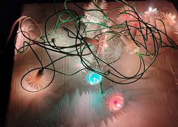 lampki na Choinkę PRL