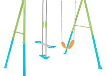 Huśtawka ogrodowa podwójna plac zabaw dla dzieci szybowiec INTEX 44120