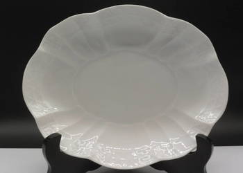 Luksusowy Półmisek Owalny Hutschenreuther „Form Dresden” – All White