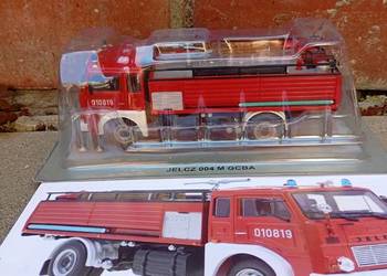 JELCZ 004 M GCBA 6/32 Straż pożarna Kultowe ciężarówki 1/43 PRL Deagostini