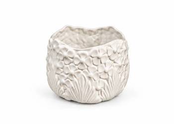 Duża Osłonka Ceramiczna Hortensja 3D