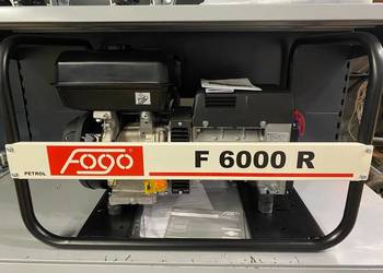 Agregat Prądotwórczy FOGO F6000R AVR Stabilizacja 3 Fazy 1 Faza