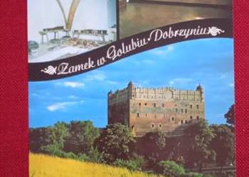 Widokówka Zamek Golub-Dobrzyń okresu PRL