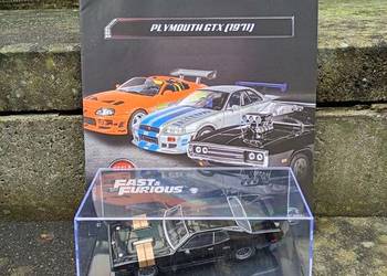 PLYMOUTH GTX fast furious deagostini 1/43 szybcy i wściekli model nowy