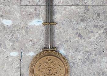W268 Wahadło rusztowe zegara ściennego GB Becker 11,5cm dł 35cm tłoczone
