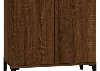 Szafka pod umywalkę brązowy dąb 58x33x60 cm WM-821267