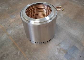 Podgrzewacz Piec Do Basenu Balii Nierdzewny Zestaw z Pompką