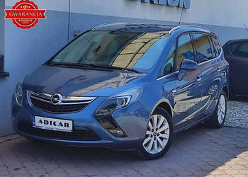 Opel Zafira 136KM, 7-Osób, Tempomat, pół-skóra, Parktronik, klimatronik, z…