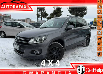 Volkswagen Tiguan 4Motion, Klimatronic 2-stref, Podgrz. fotele, 2 kpl. kół…