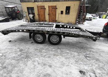 Przyczepa laweta zarejestrowana Wiola 2t dmc