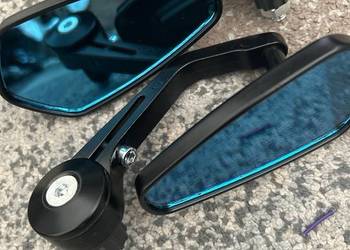 Lusterka okragle czarne pasuje do motocykli i Quadów Lusterka okragle czarne pasuje do motocykli i Quadów