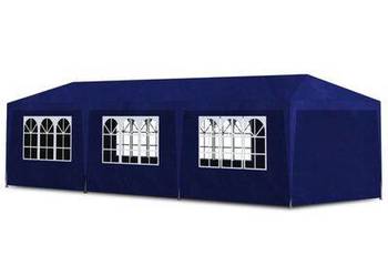 vidaXL Namiot imprezowy, 3 x 9 m, niebieski(sku90339)