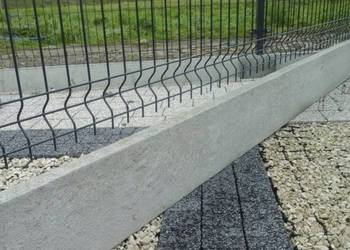 Podmurówka betonowa gładka 250x25x5cm szara