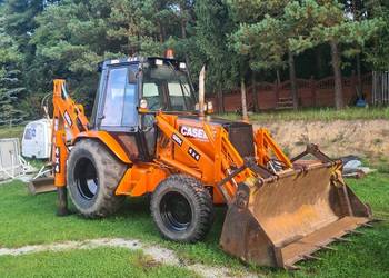 Koparko ładowarka Casse 580 k 4x4, jcb cat