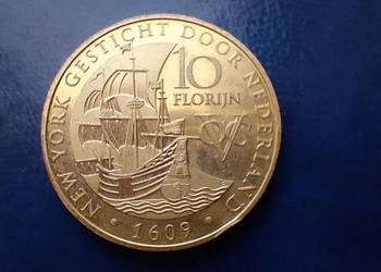 Stare monety 10 Floren 2009 Holandia