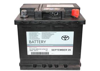 TOYOTA Yaris Auris Corolla Aygo Prius Akumulator 12V 52Ah 28800-AZC13 OE