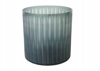 Nowoczesny szklany wazon DESIGN 37 ciekawy kształt
