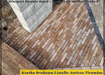 Kostka brukowa Forbet LISTELLO 6 Piryt Silver Tiramisu NEW