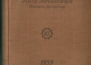 Kalendarz służb surowcowych/1959 r/rolnictwo/przemysł spożywczy