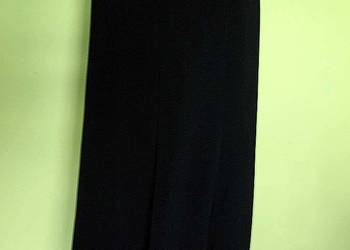 Spódnica - elegancka czarna maxi 46 3XL - pas 94 cm Nowa