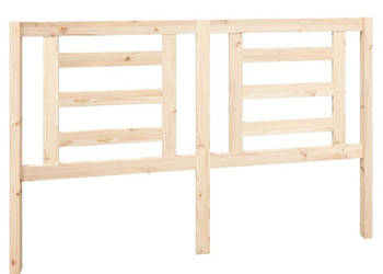 Wezgłowie łóżka 156x4x100 cm lite drewno sosnowe WM-818825