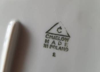 Porcelanowe półmiski  Ćmielów fason Feston nowe promocja