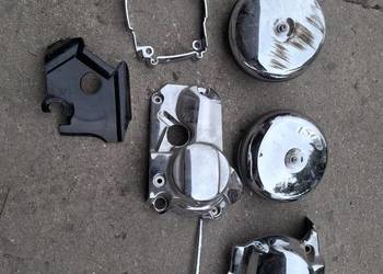 Kawasaki vulcan 1500 2000. Pokrywa silnika, oslony filtrów i inne części