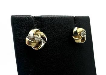Złote Kolczyki pr. 585 1,46g