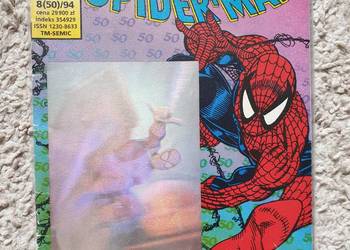 Spider-Man nr 8(50)/94 - TM Semic - z HOLOGRAMEM
