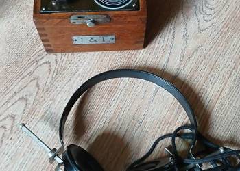 Detefon radio kryształkowe z lat 20 tych US