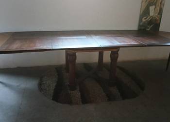 Stół dębowy rozkladany na 380cm,stuletni,antyk.