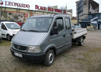 Opel Movano Doka/6 osobowy/bardzo dobry stan/ nowe sprzęgło