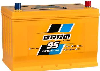 Akumulator 95Ah 780A  GROM Racing Japan PRAWY LUB LEWY PLUS +